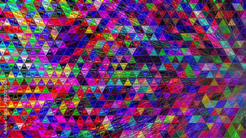 Mosaic Motion Graphic Animation Background Video Mosaic Motion Graphic Animation Background Video