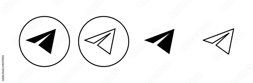Plane icon set. Airplane icon vector. Flight transport symbol. Travel illustration. Holiday symbol Plane icon set. Airplane icon vector. Flight transport symbol. Travel illustration. Holiday symbol