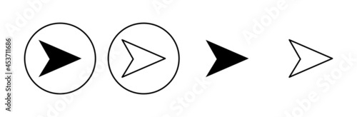 Arrow icon set. Arrow symbol. Arrow sign for your web design.