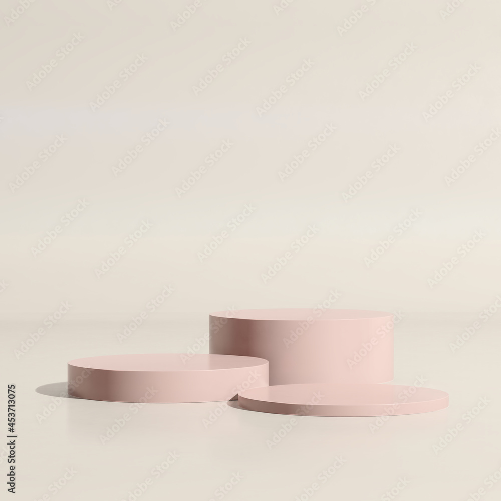 3d render image pastel color podium with colourful background product display advertisement. 3d render image pastel color podium with colourful background product display advertisement.