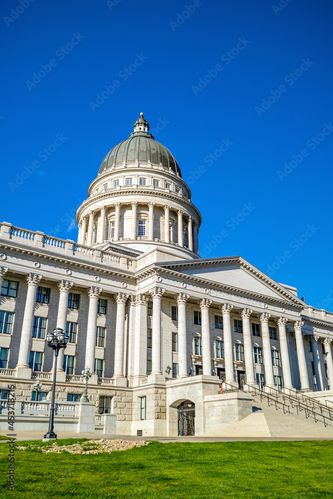 Obraz premium Utah State Capitol building in Salt Lake City, USA