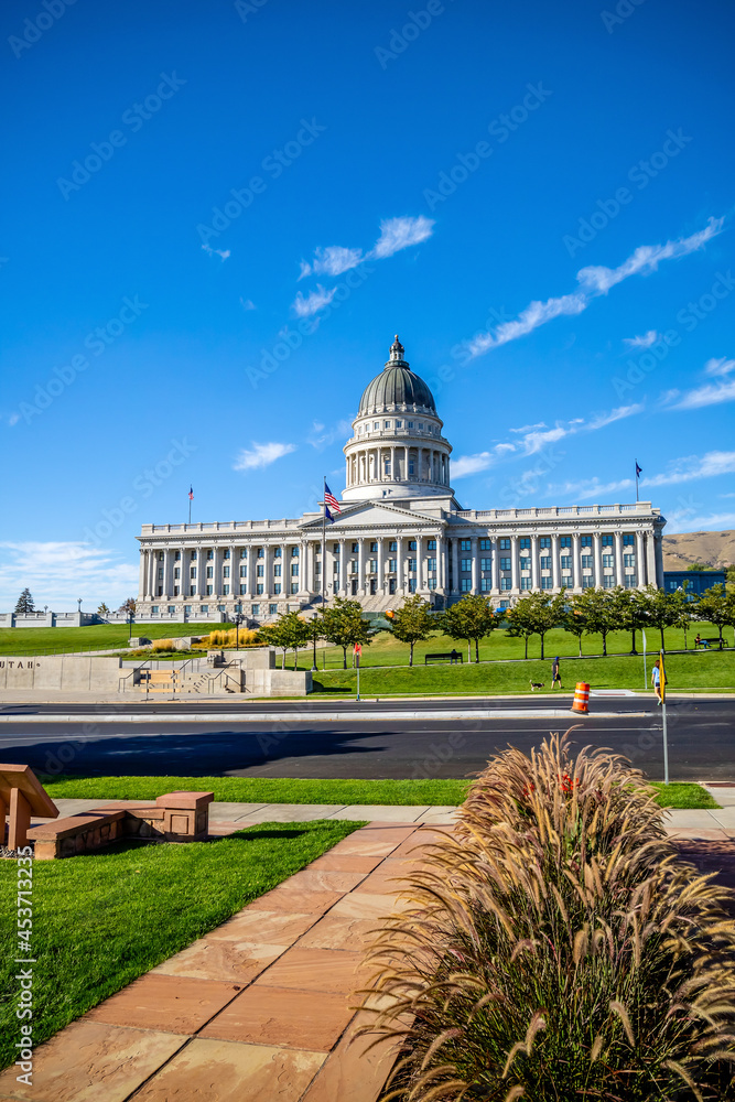 Utah State Capitol building in Salt Lake City, USA