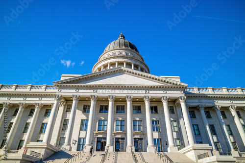 Utah State Capitol building in Salt Lake City, USA