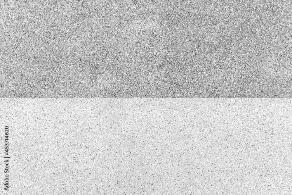 Fototapeta premium Black and white stone floor tiles with pattern texture and background seamless