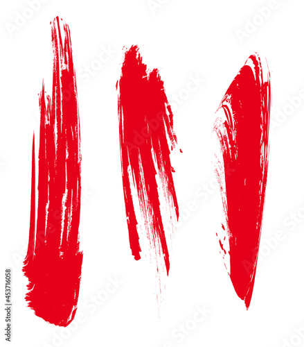 筆タ筆のライン。筆のテクスチャ―。和の素材。