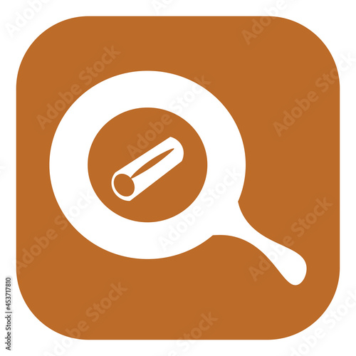 Cooking pasta, icon illustration, vector on white background
