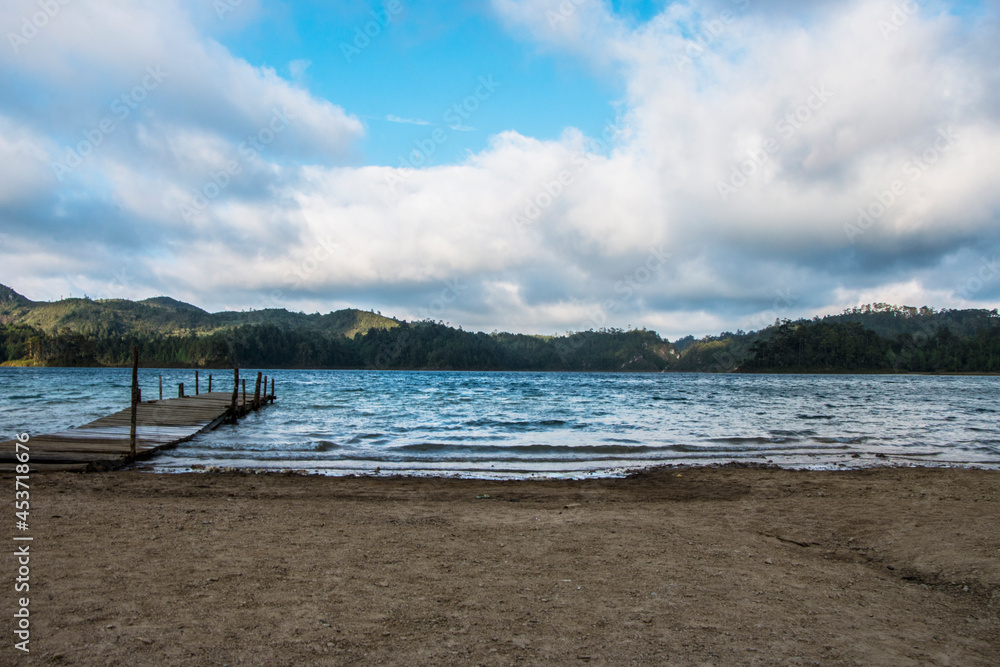 Embarcadero en Lagunas de Montebello