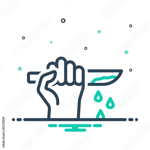 Mix icon for murder manslaughter