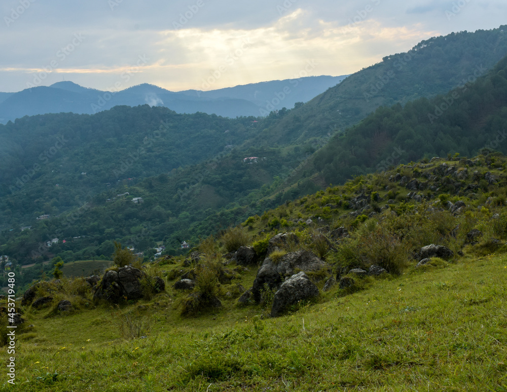 Fototapeta premium landscape in the mountains