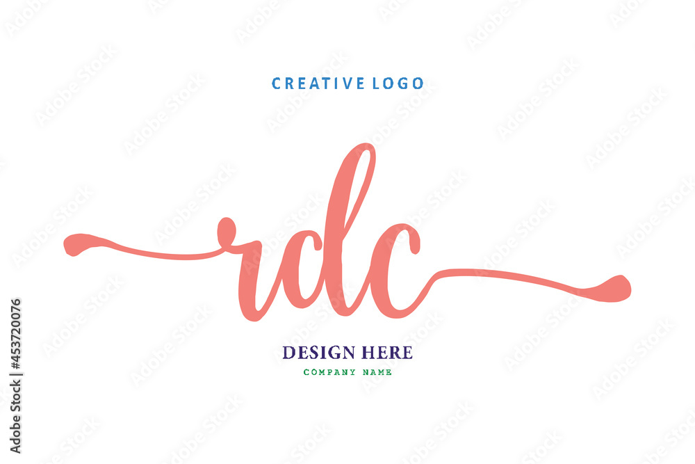 RDC lettering logo is simple, easy to understand and authoritative RDC lettering logo is simple, easy to understand and authoritative