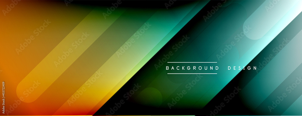 Dynamic lines abstract background. 3D shadow effects and fluid gradients. Modern overlapping forms Dynamic lines abstract background. 3D shadow effects and fluid gradients. Modern overlapping forms