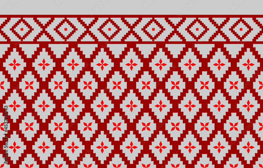 Vector image of a red tone geometric pattern Vector image of a red tone geometric pattern