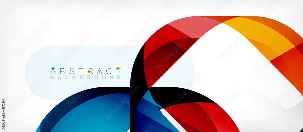 Abstract square shape with overlapping waves, minimal geometric background. Vector Illustration For Wallpaper, Banner, Background, Landing Page Abstract square shape with overlapping waves, minimal geometric background. Vector Illustration For Wallpaper, Banner, Background, Landing Page