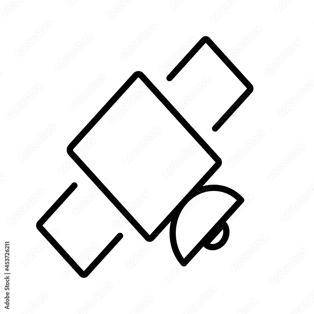 Satelite icon vector design template Satelite icon vector design template