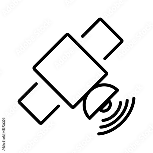 Satelite icon vector design template