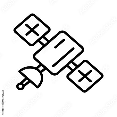 Satelite icon vector design template