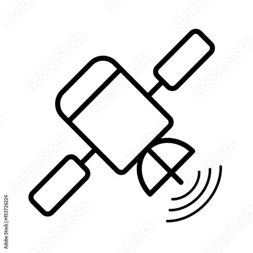 Satelite icon vector design template