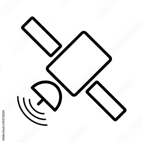 Satelite icon vector design template