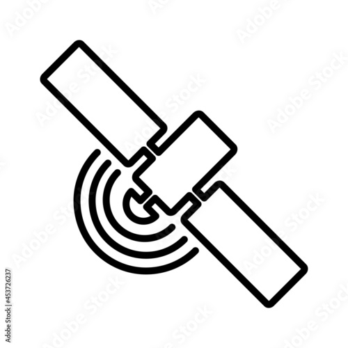 Satelite icon vector design template