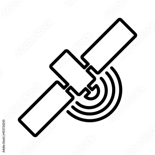 Satelite icon vector design template