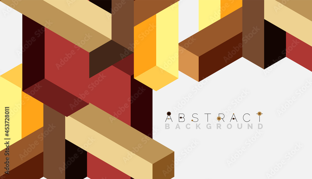 Abstract background. 3d cubes, cubic elements and blocks. Techno or business concept for wallpaper, banner, background, landing page Abstract background. 3d cubes, cubic elements and blocks. Techno or business concept for wallpaper, banner, background, landing page