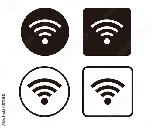 wi-fi接続可能マーク