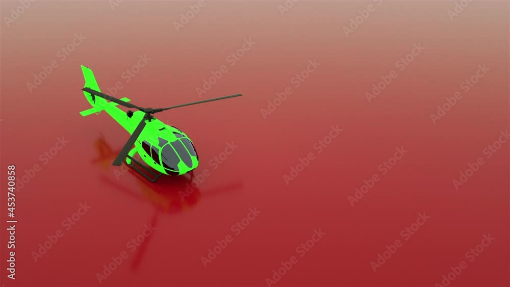 3D Helicopter Animation – Single Main Rotor Helicopter Animation – JRRJS