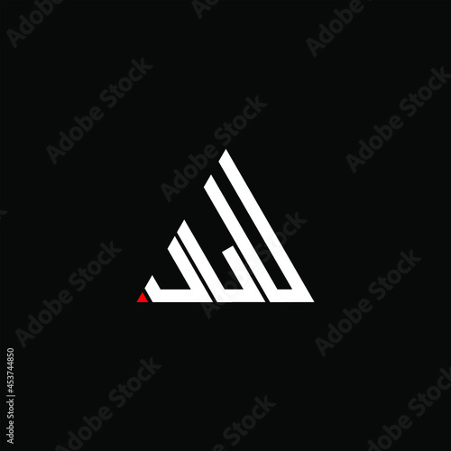 ULU letter logo creative design. ULU unique design