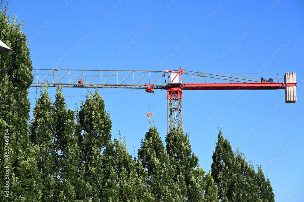 batiment construction immobilier logement building habitat grue batiment construction immobilier logement building habitat grue
