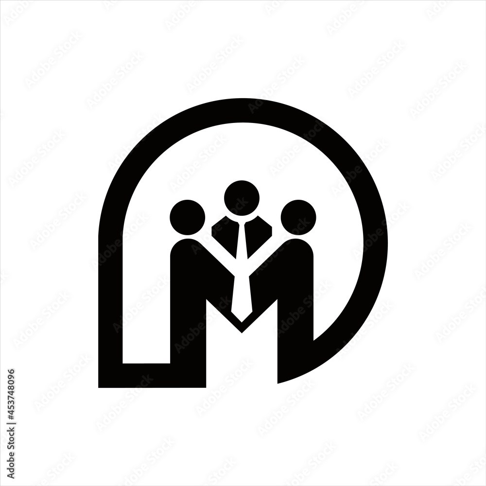 creative simple logo design letter PM creative simple logo design letter PM
