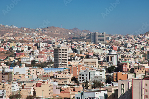 The panoramic view of Abha city, Saudi Arabia © Sergey