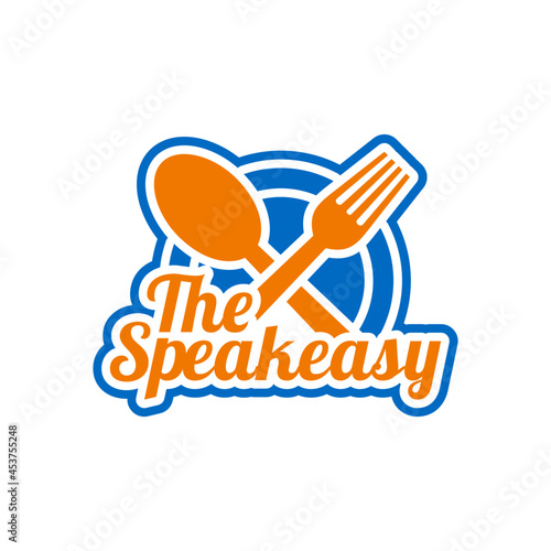 the speakeasy logo design that can be used for symbols