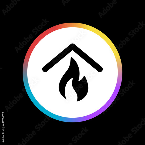 Fire Insurance - Sticker
