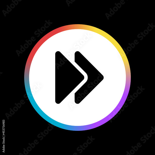 Fast Forward - Sticker