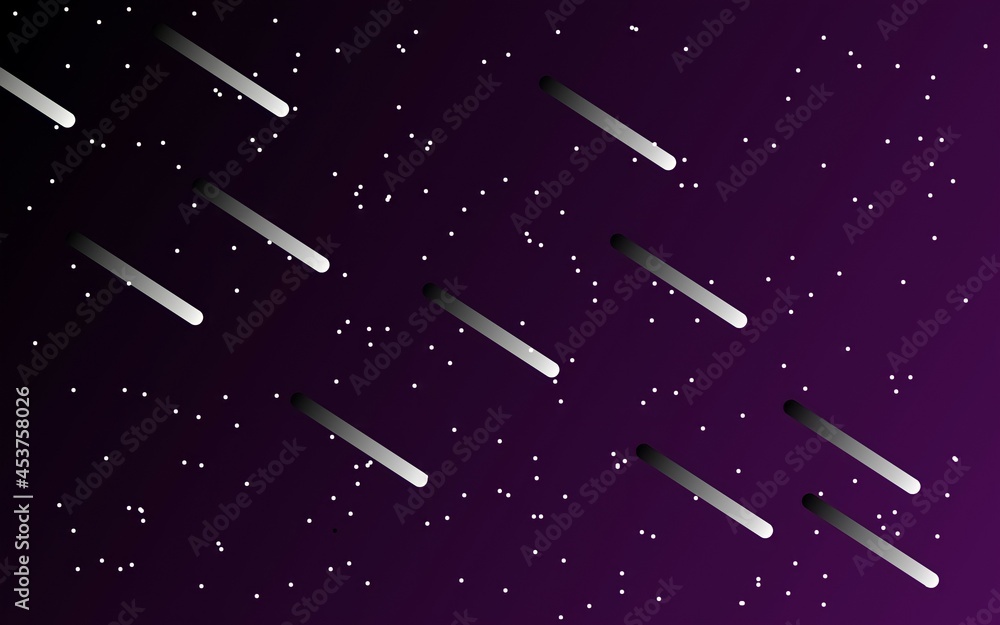 Fototapeta premium black background with moon and stars
