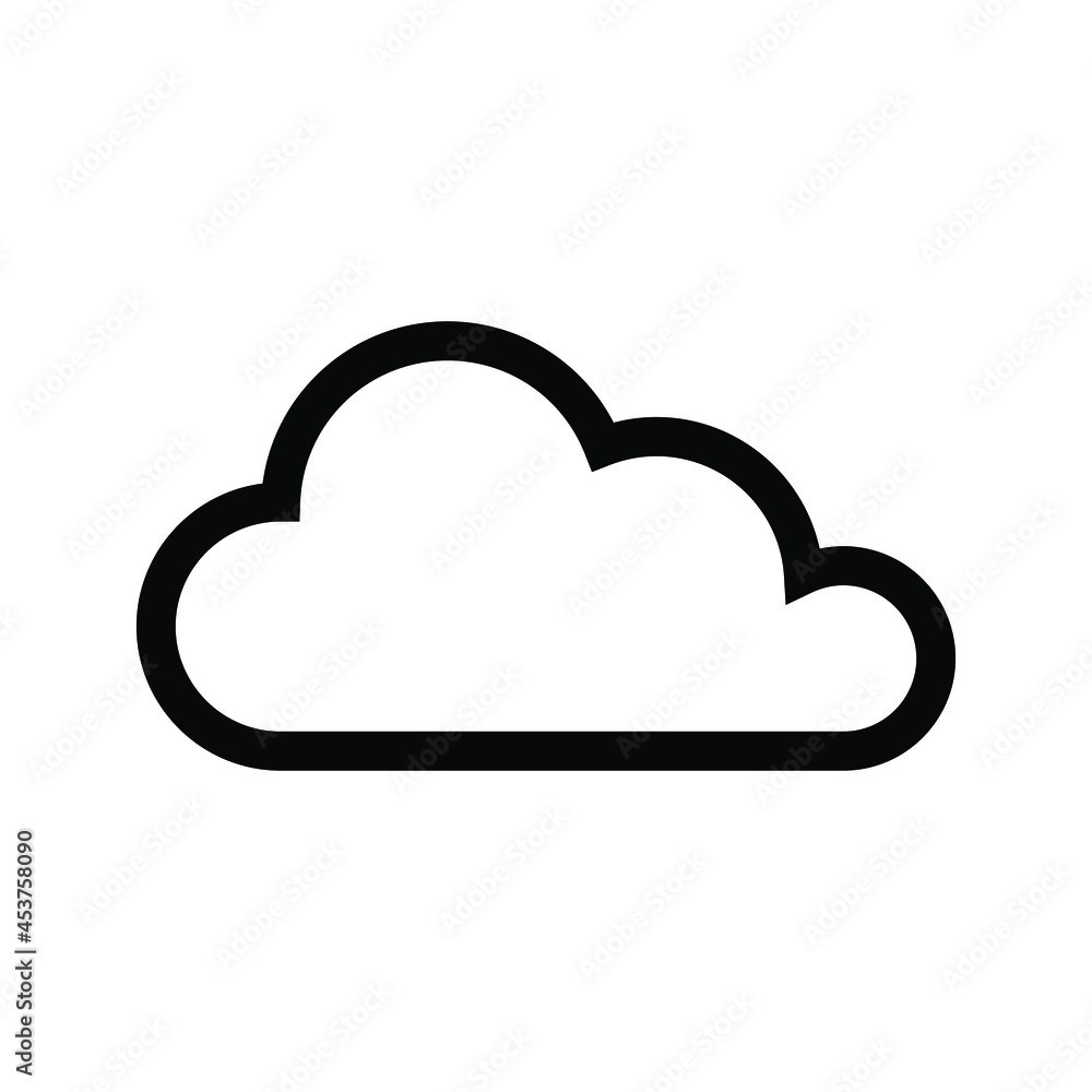 Cloud icon vector set. Weather illustration sign collection. swarm symbol or logo. Cloud icon vector set. Weather illustration sign collection. swarm symbol or logo.