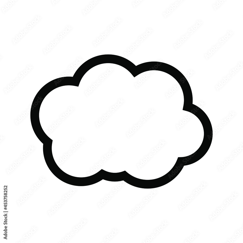 Cloud icon vector set. Weather illustration sign collection. swarm symbol or logo. Cloud icon vector set. Weather illustration sign collection. swarm symbol or logo.