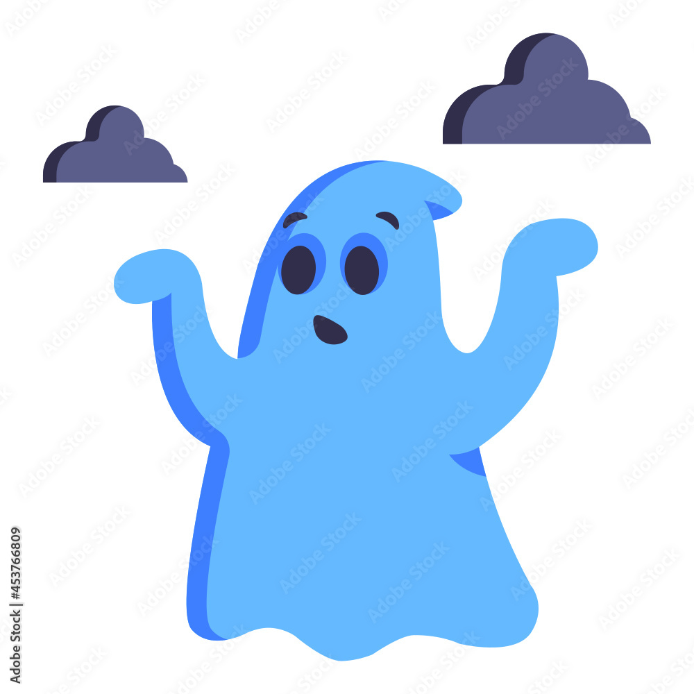 Naklejka premium Spooky 