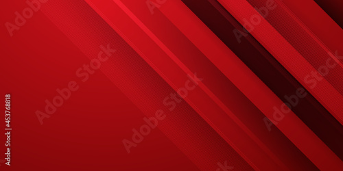 Modern dark red 3D abstract background with overlap layers dan business corporate concept