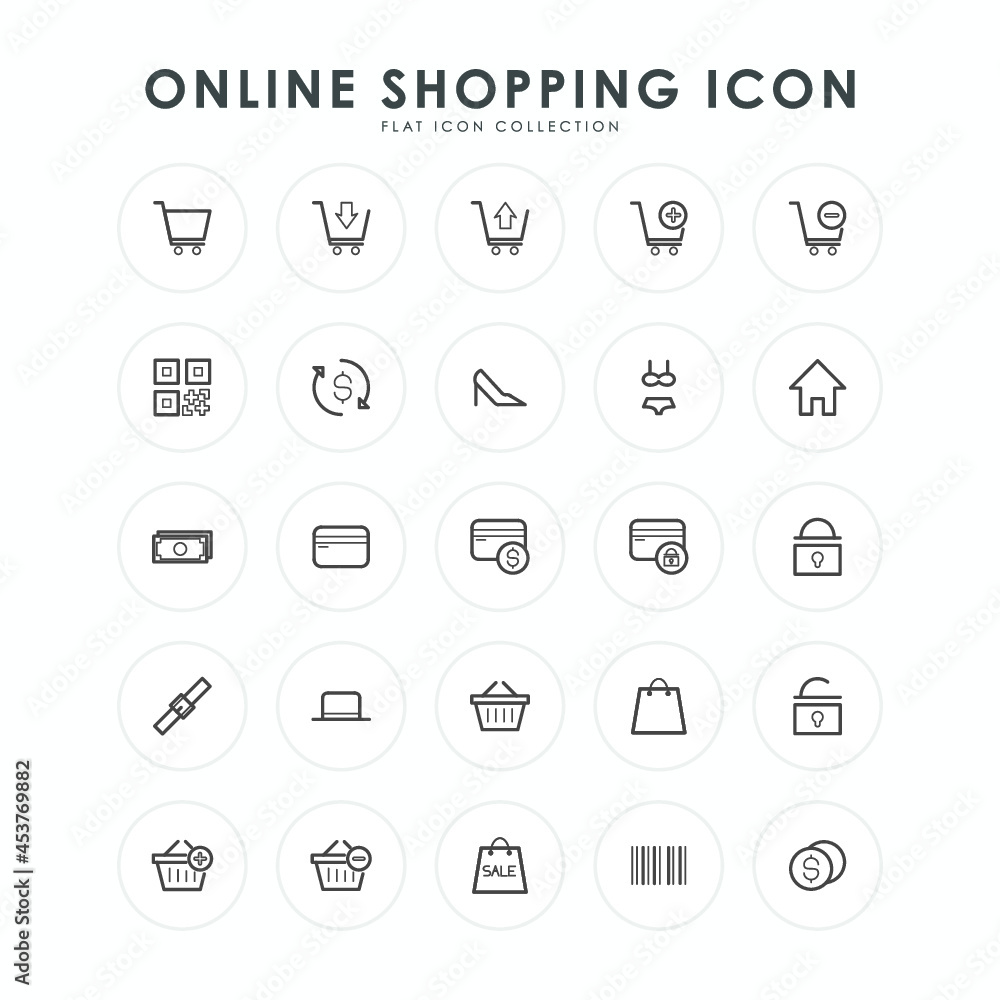 Online Shopping Icon Online Shopping Icon