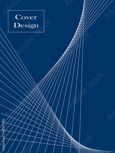 Cover background vector design