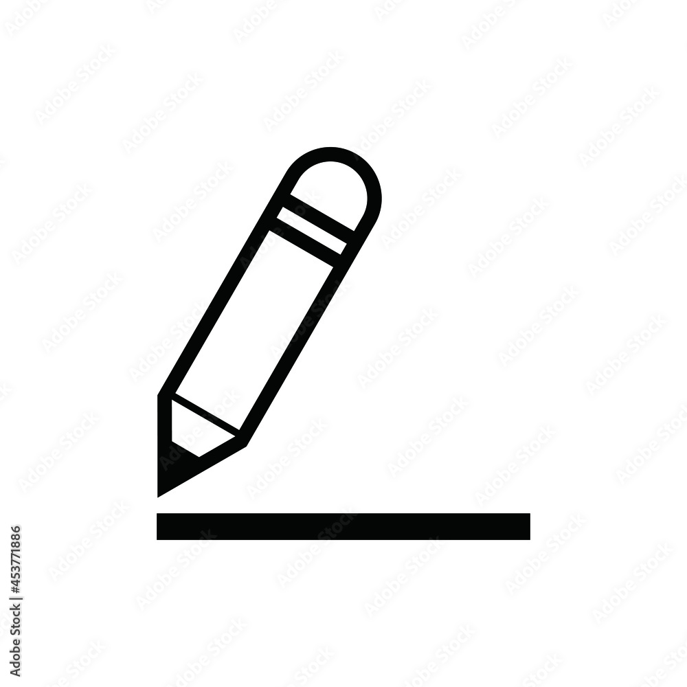 pencil - education icon vector design template pencil - education icon vector design template