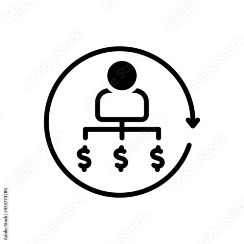 Black solid icon for collectors