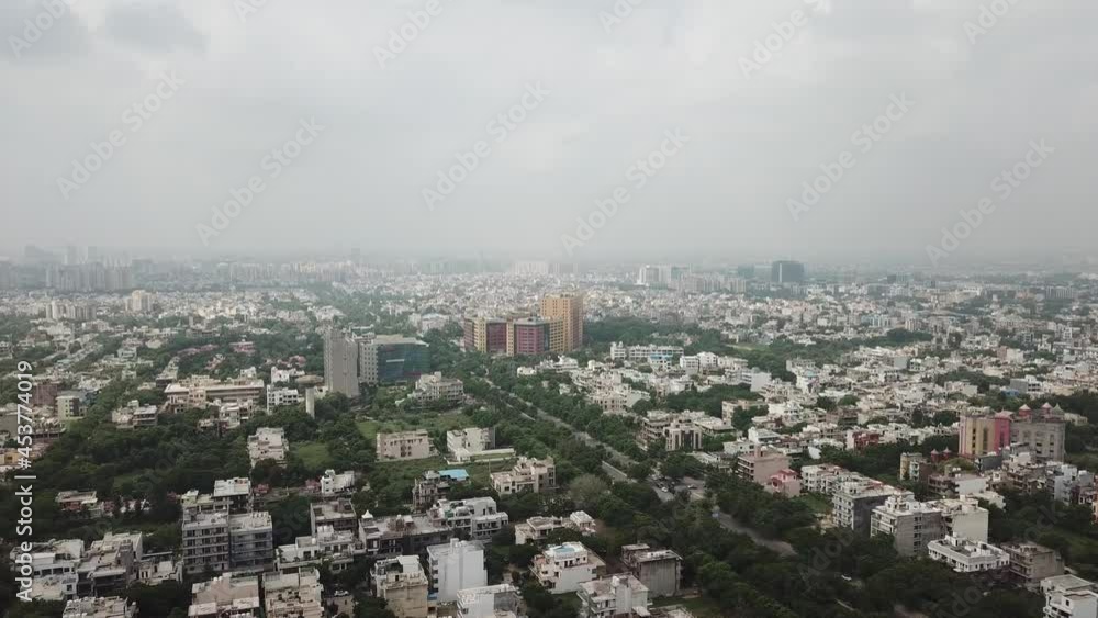 gurugram india day time drone video in 4k gurugram india day time drone video in 4k