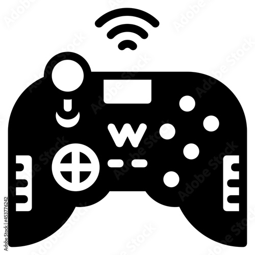 gamepad glyph icon