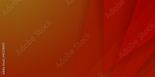 Modern simple red orange abstract lines and triangles background. Vector abstract graphic design banner pattern background template.