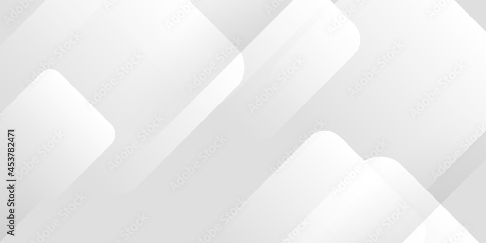 Simple modern abstract white grey abstract presentation background with rounded square shapes. Vector abstract graphic design banner pattern background web template. Simple modern abstract white grey abstract presentation background with rounded square shapes. Vector abstract graphic design banner pattern background web template.
