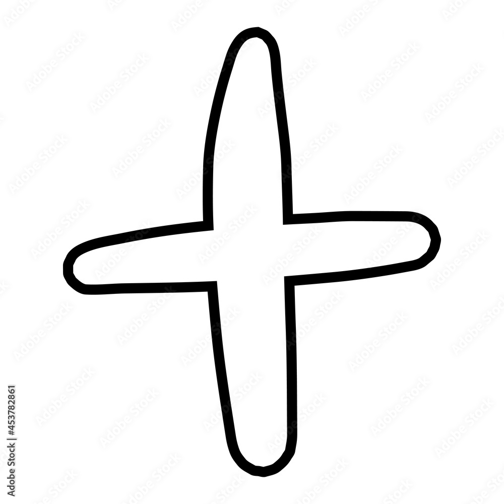 Fototapeta premium Star or best choice sketch icon