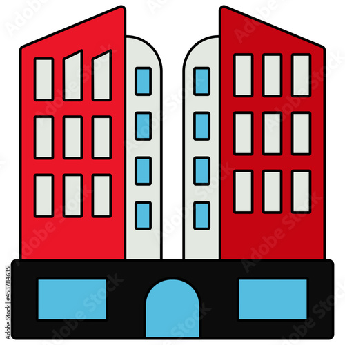 A unique d consignee of building 
