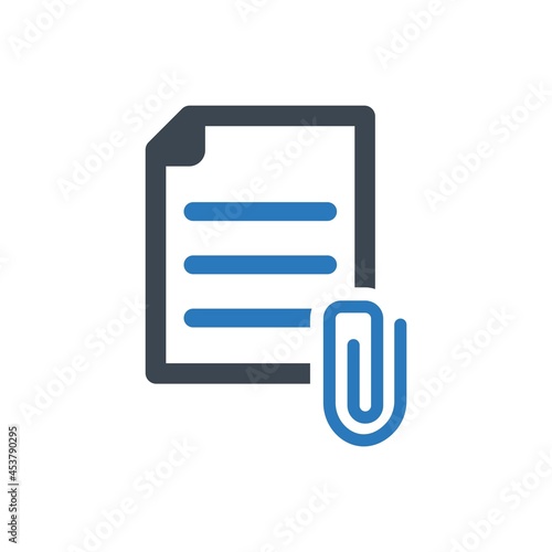 File attachment icon